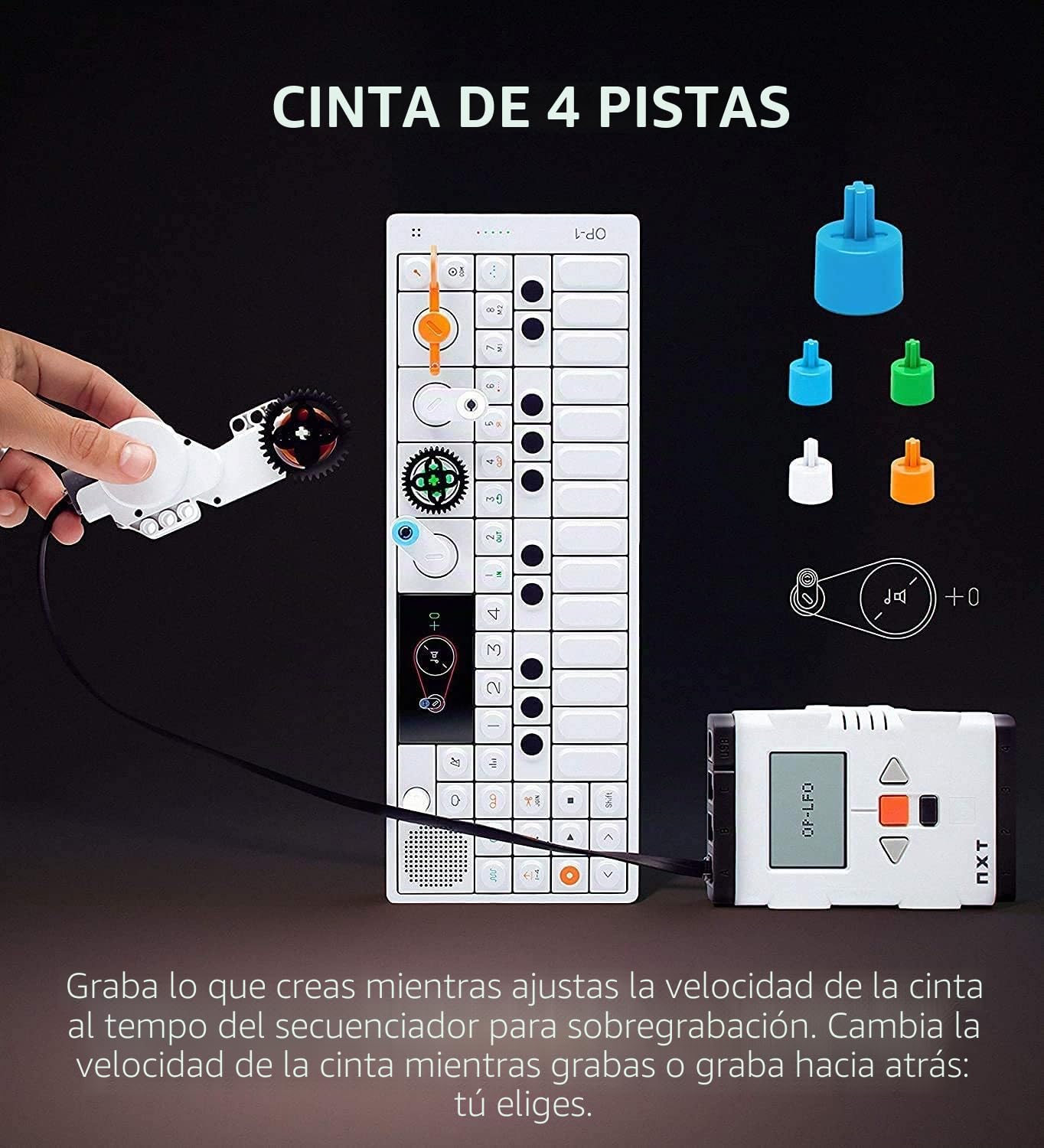 Teenage Engineering OP-1 - Sintetizador, sampler y controlador, portátil