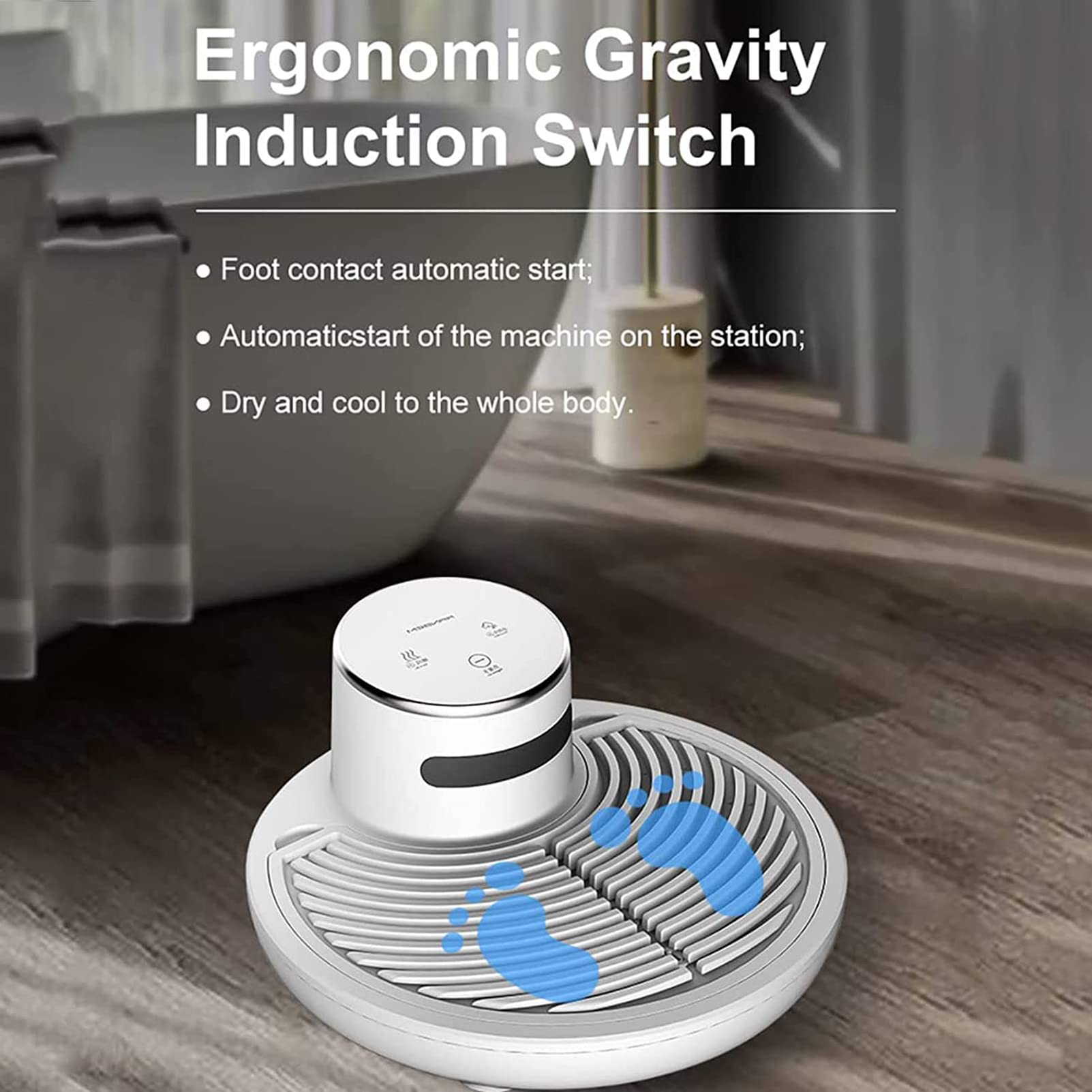 SUMSEI Air Shower | Luxury Spa Y-Zone Body And Feet Dryer | Strong - View #7