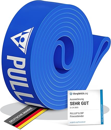 Miniatura 8 de PULLUP & DIP Bandas de fitness, bandas de resistencia con bolsa, anclaje de puerta (con juegos) y guía de ejercicios, individual y en conjunto de