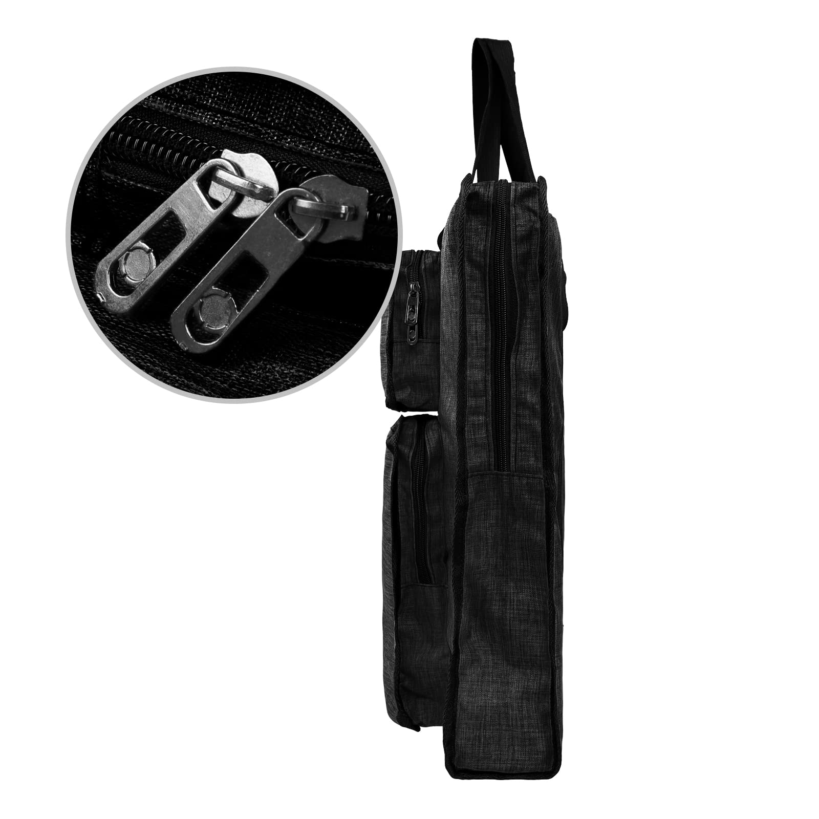 TINAYAUE Borsa porta disegni per artisti, grande, formato A2, impermeabile, con maniglia, borsa per portfolio, portatile, per la conservazione di tavolozza, pennelli e matite