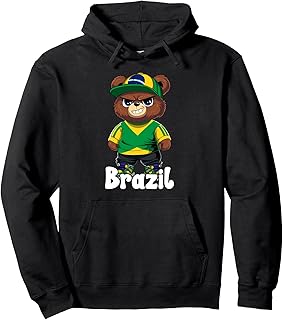 Bear Brazil Pullover Hoodie