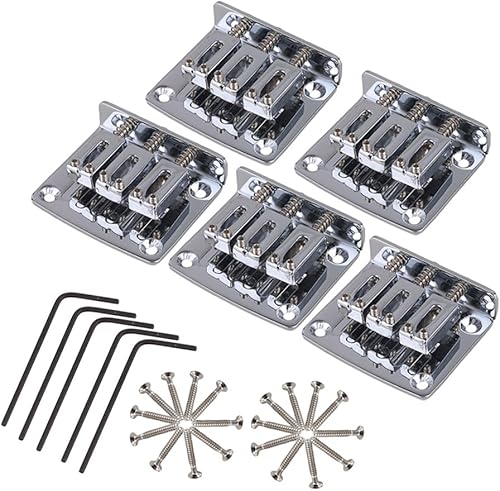 yibuy Silber Zink Legierung BrA cke Saitenhalter fA r 3-saitige E-Gitarren Set von cigar Box yibuy Silber Zink Legierung BrA cke Saitenhalter fA r 3-saitige E-Gitarren Set von cigar Box