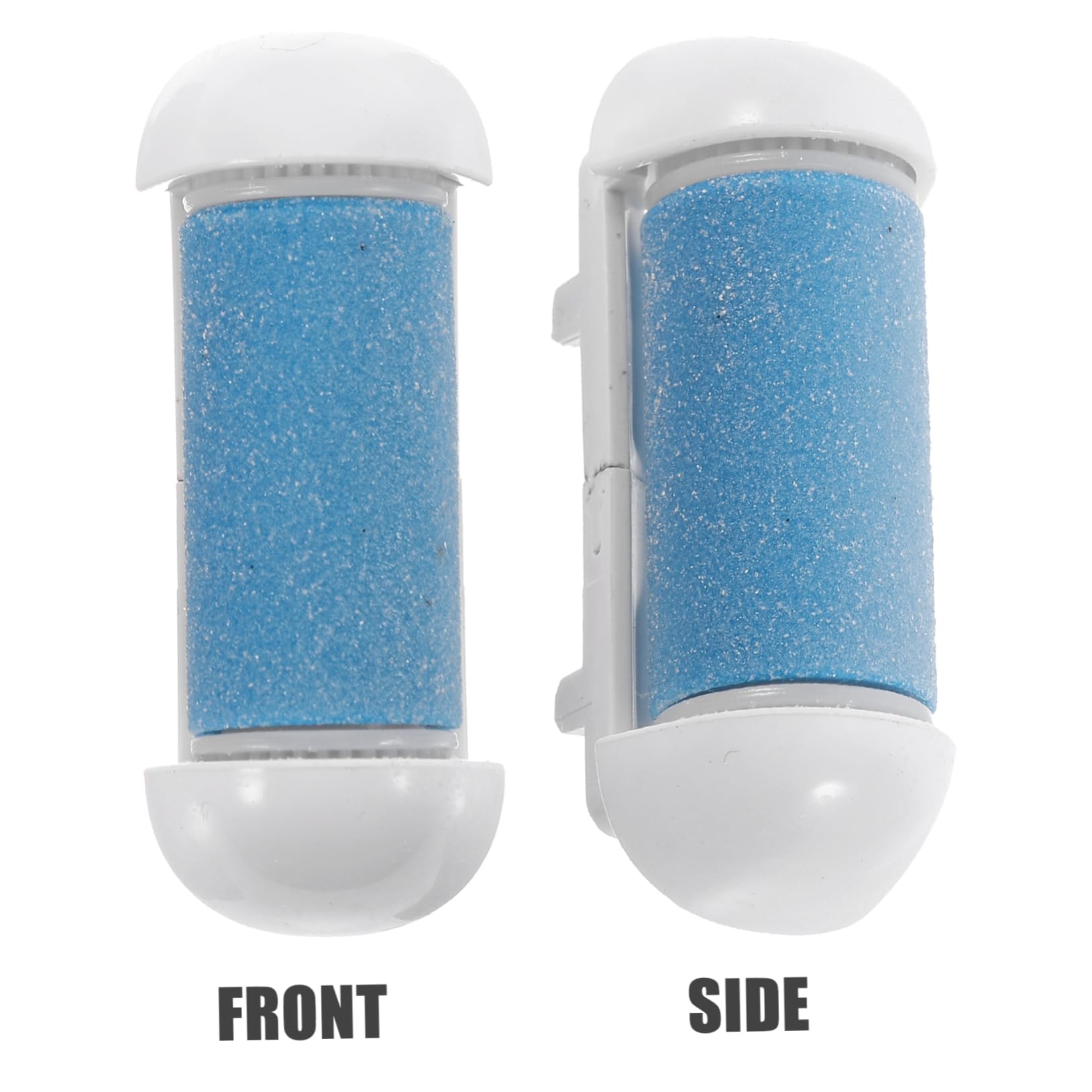 FRCOLOR 30stücke Teiliges Ersatzrollen Für Elektrische Fußfeile Ergonomisches Design Effektive Hornhautentfernung Für Pediküre Und Fußpflege Und Blau