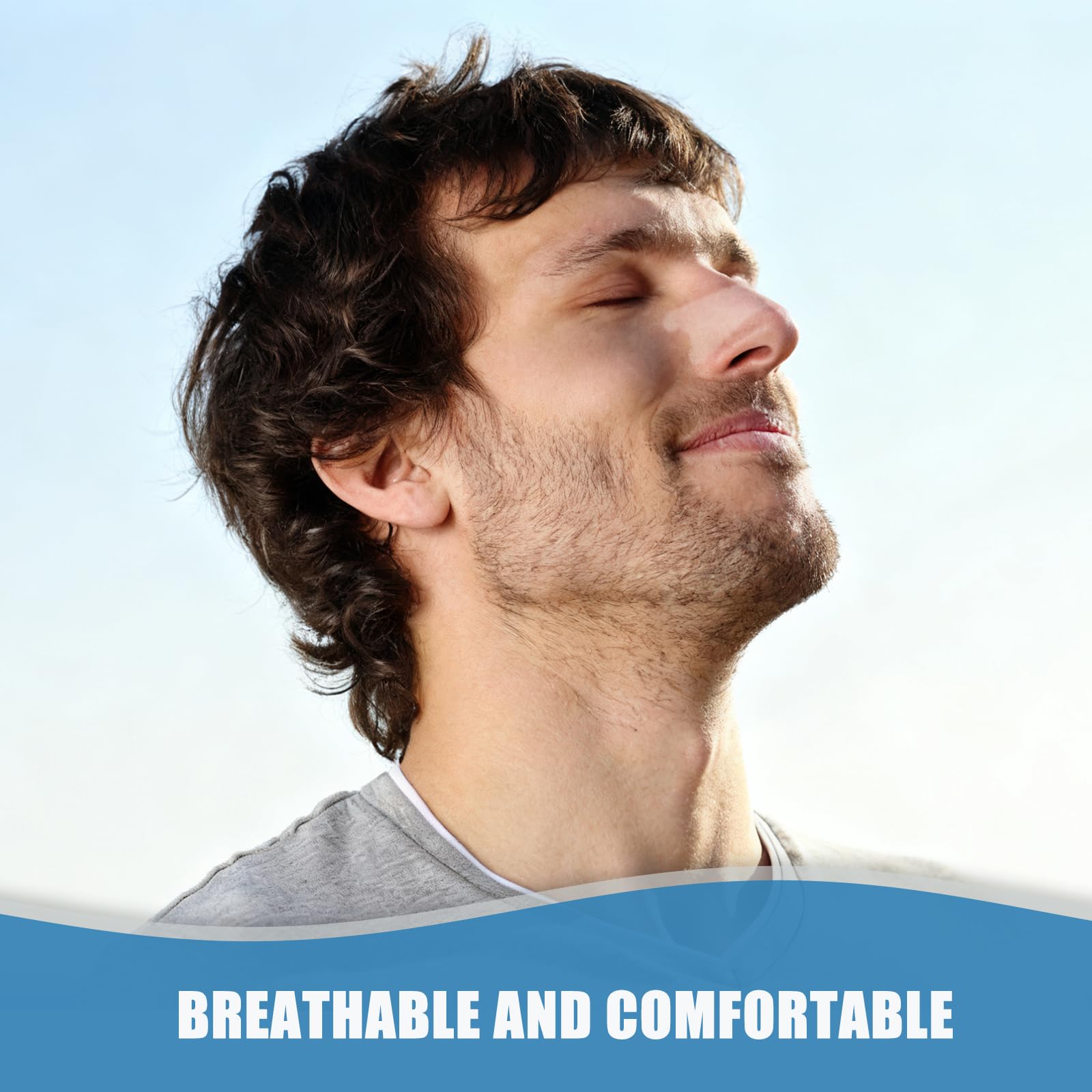 Nasal Strips,Clear Nasal Strips,Sleep Nasal Strips(66mm*19mm) (100) — Amazon image 5