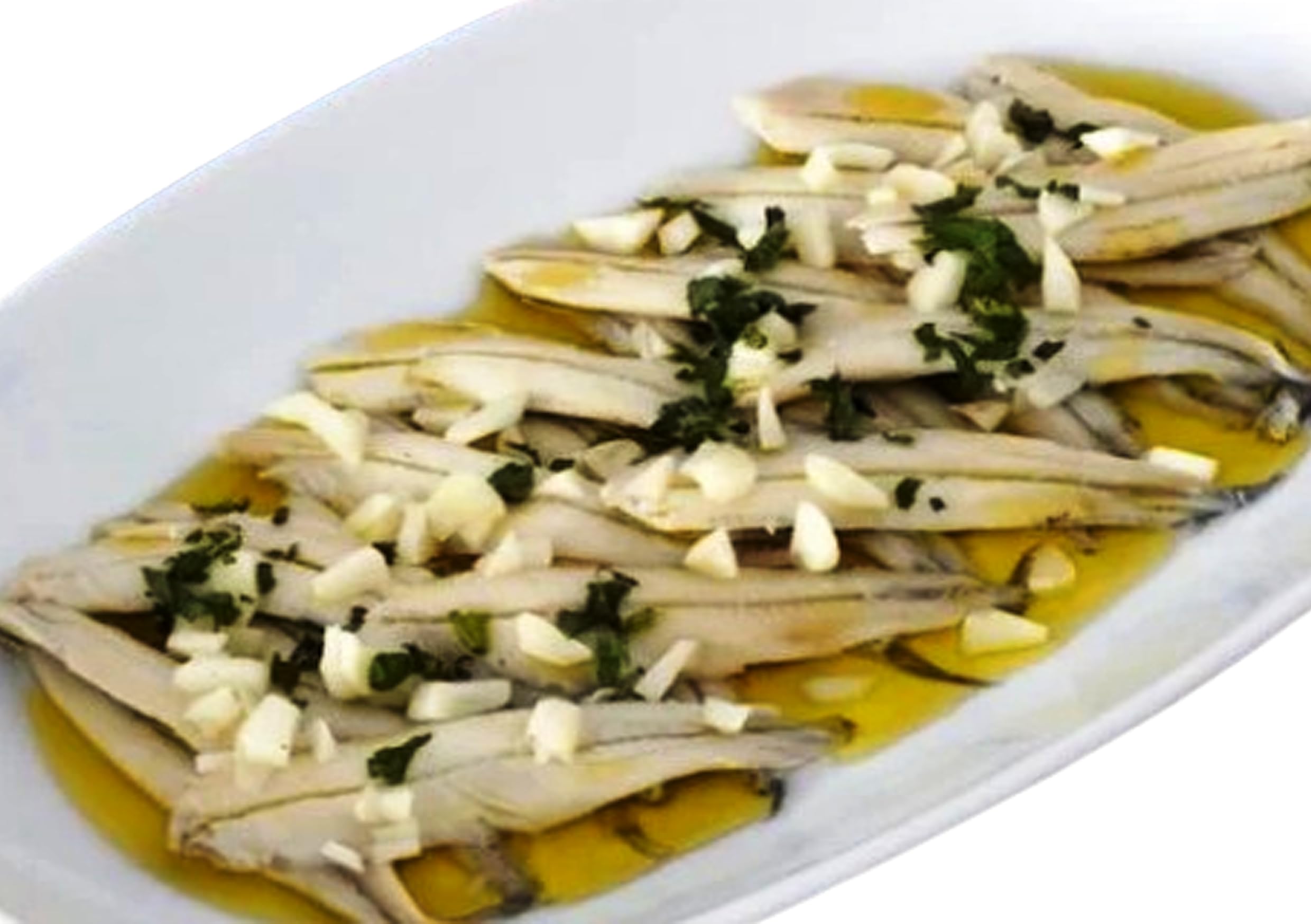 Los Picones Gourmet® Boquerones en Vinagre con Aceite de Oliva I Pack 2 Latas 130gr. neto I Conservas y Salazones Gourmet I Tapas Españolas I Dieta Mediterranea I Enlatados Premium.