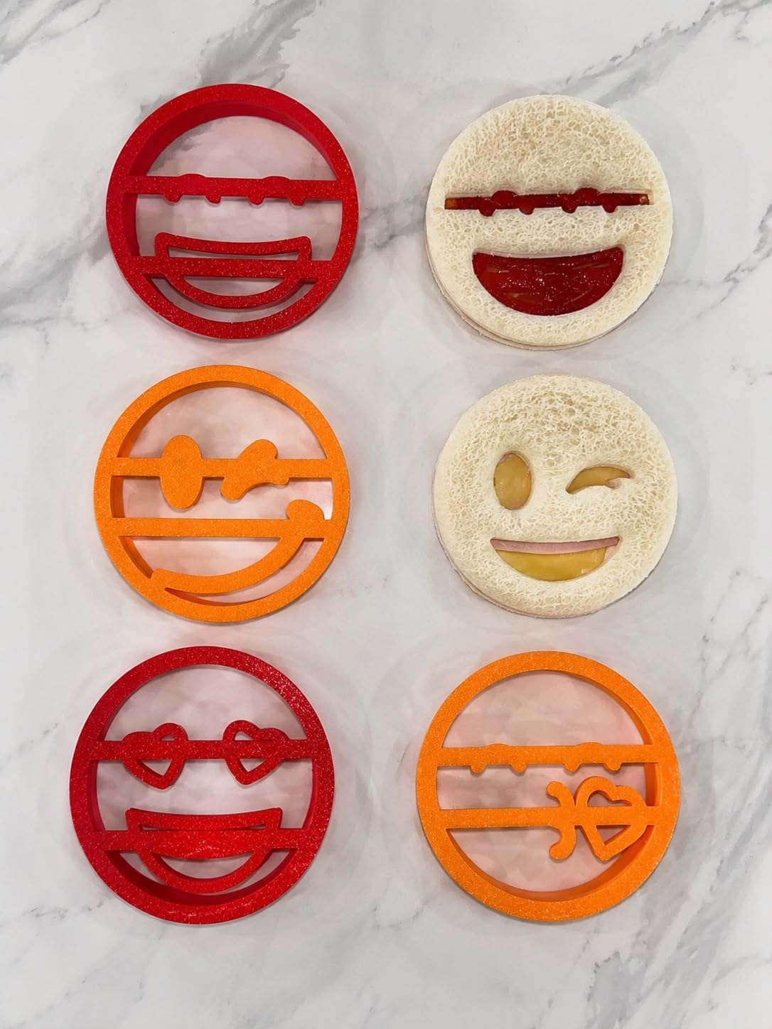 Happy bread cutter | Fun designs, easy to use, durable, perfect for kids and parties