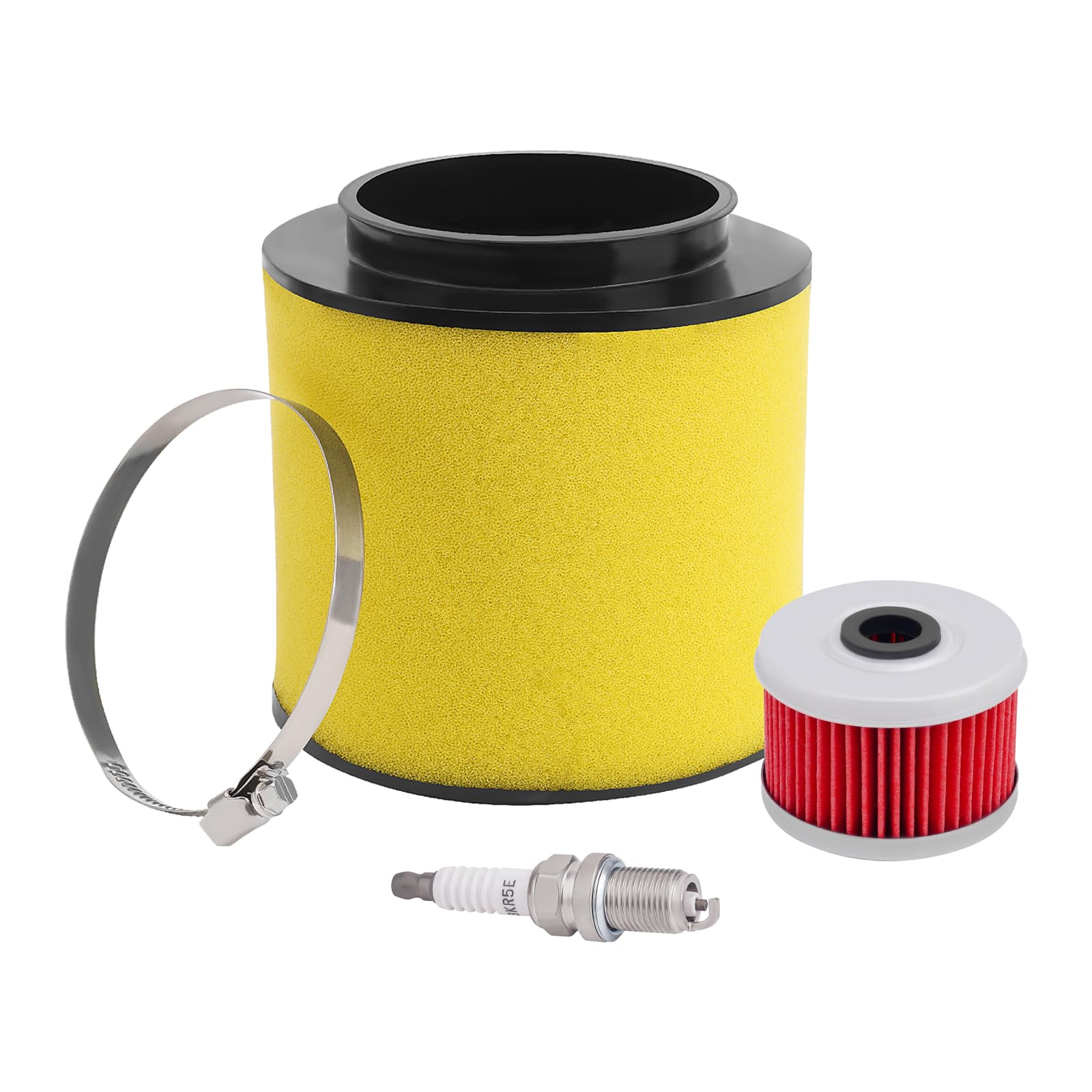 【HANA】ラウンドオーバル[14347]変更１０点 Amazon.com: Motorcycle Air Filter 17254-HN1-000 & Oil Filter