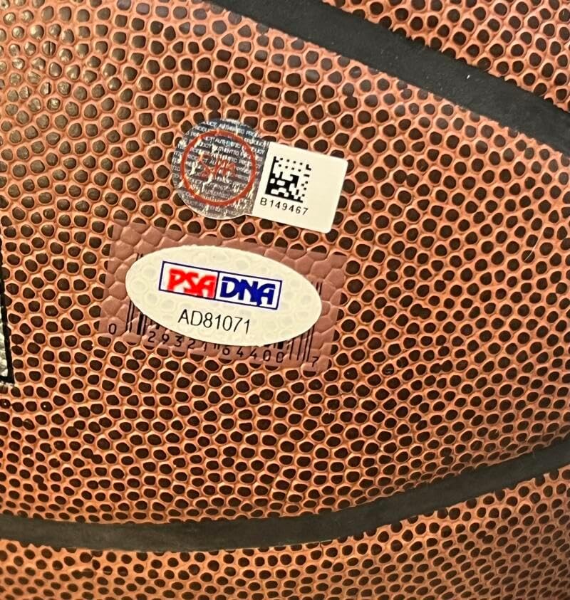 Mike Krzyzewski Autograph Signed NBA Basketball Full Size PSA Authentic