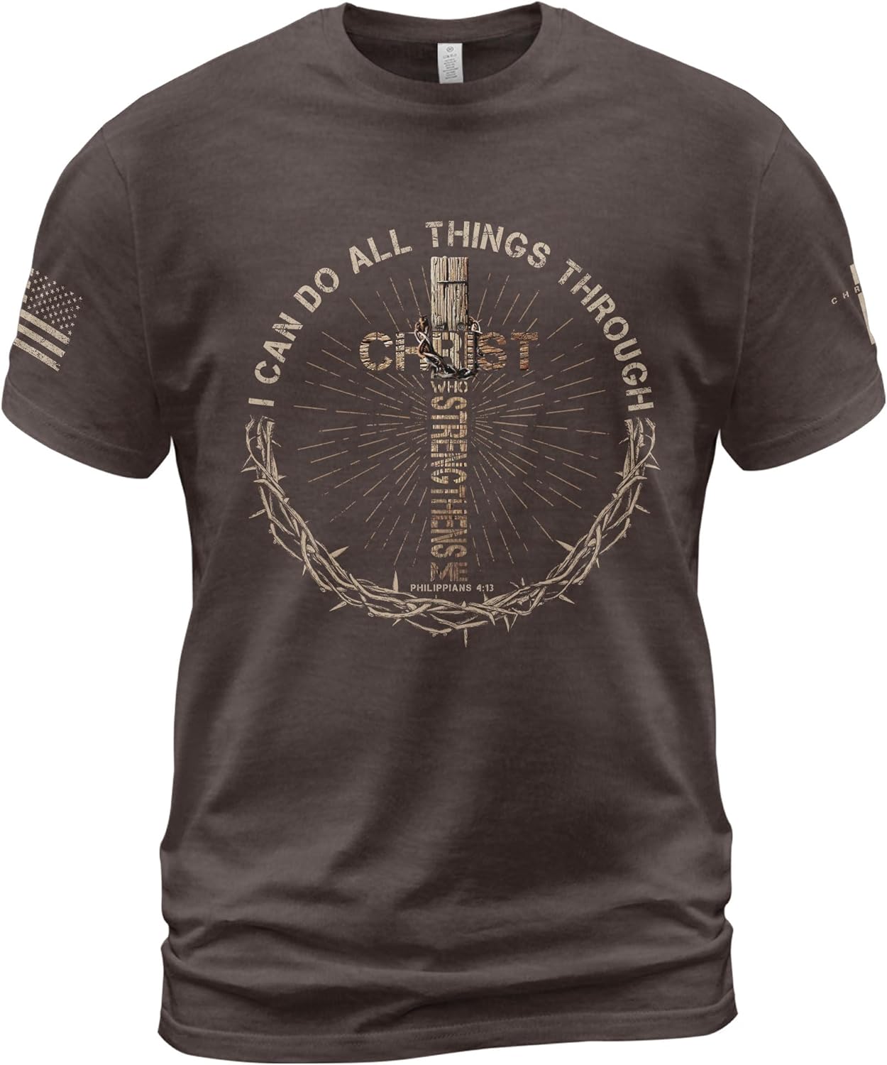 I Can Do All Things Through Christ Shirt, Jesus Shirts for Men, Christian Shirts for Men 2