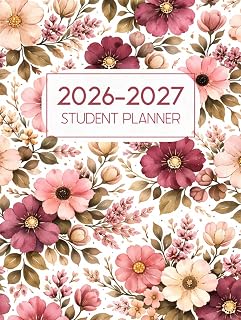 Student Planner 2026-2027: Academic Organizer for Classes, Assignments, Exams, Projects, Study Planning, Priorities and Grade Tracking