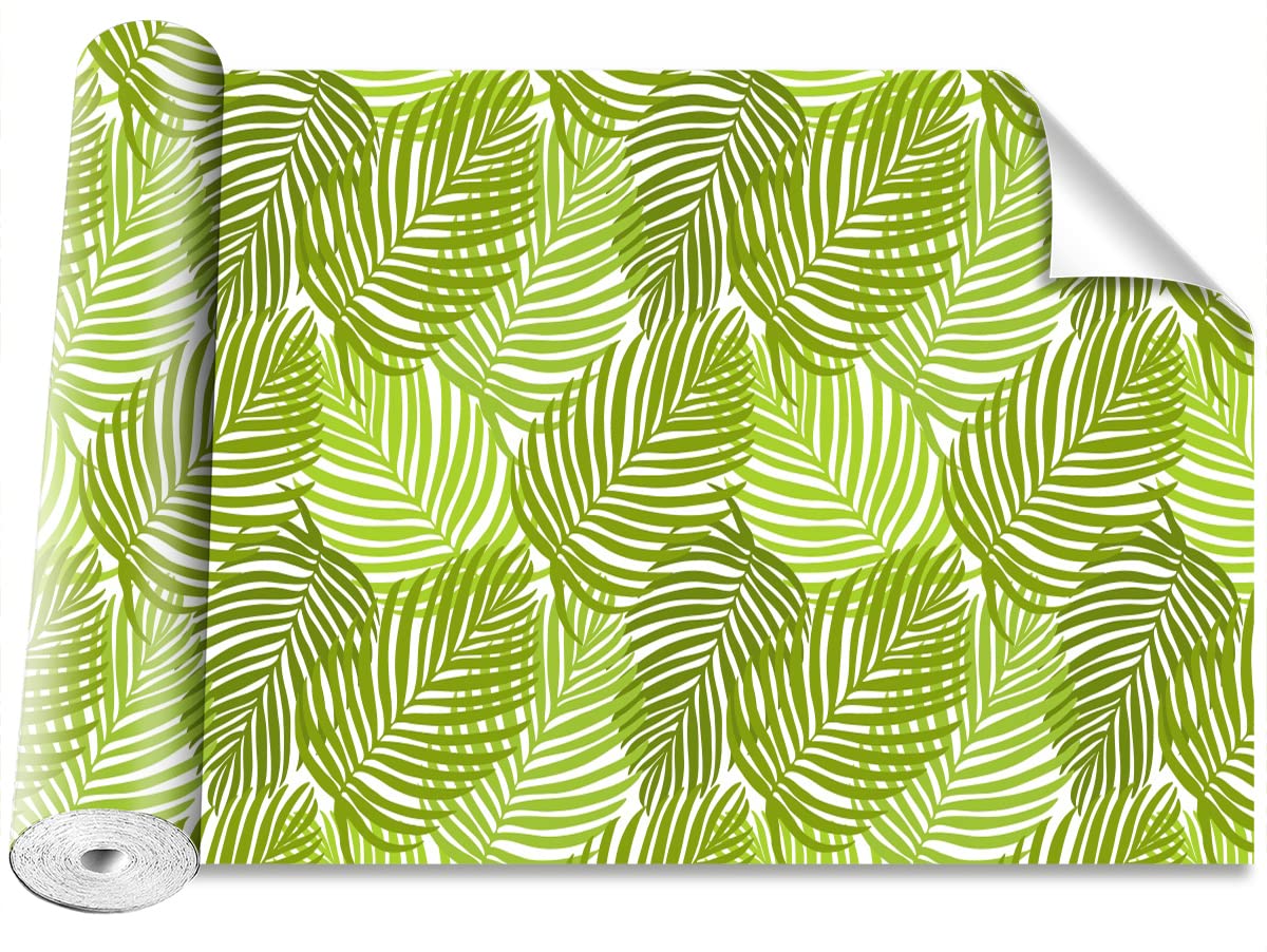 Papier peint camouflage Tulup 250x104cm motif feuilles tropicales pour decoration murale