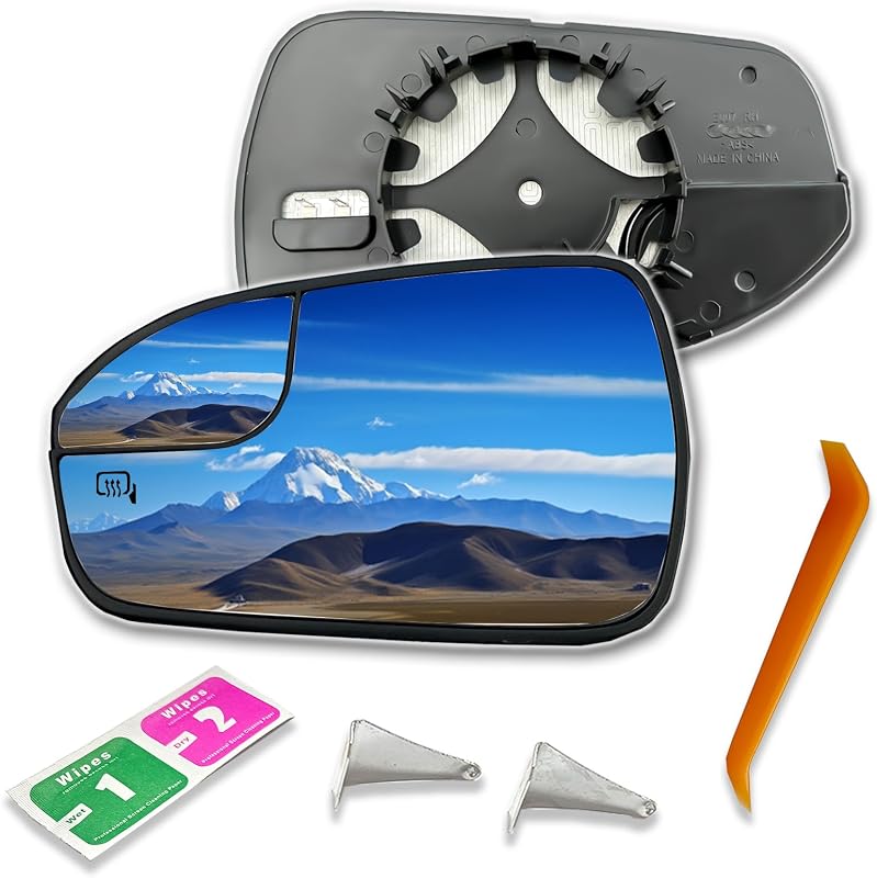 Vidro do Retrovisor Esquerdo Aquecido Convexo Ford Fusion 2013–2020 – 1 unidade
