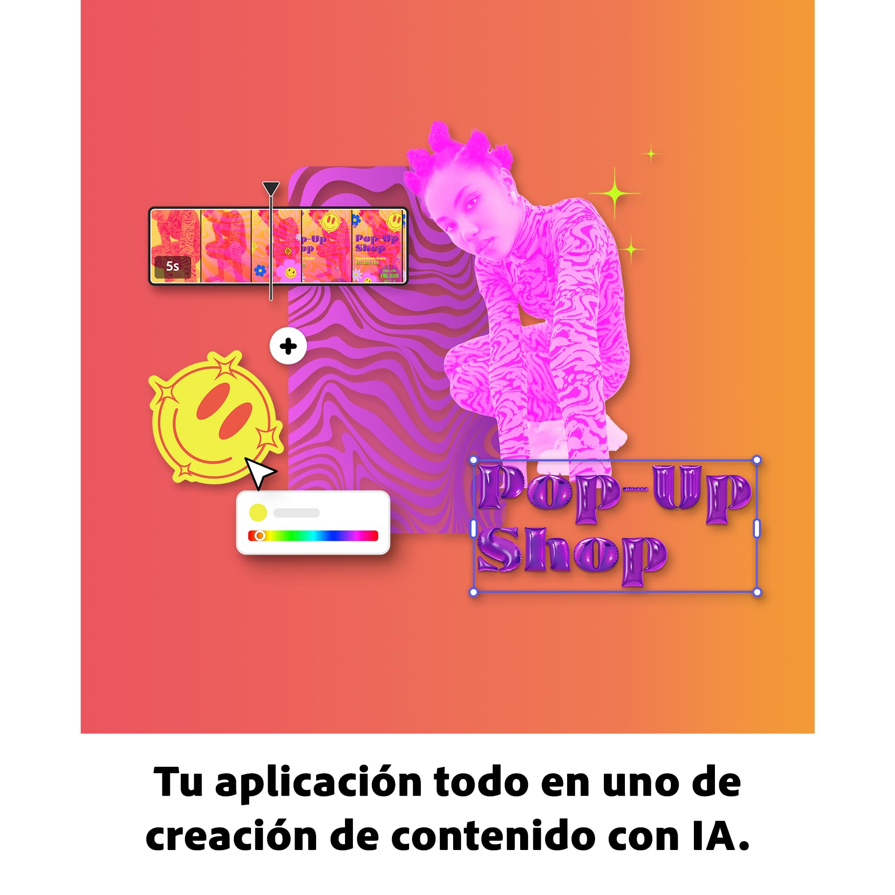 Adobe Express Premium 1 año Web Android iOS 100 GB Descarga Digital
