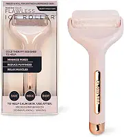 Finishing Touch Rolo de gelo para massagem facial impecável