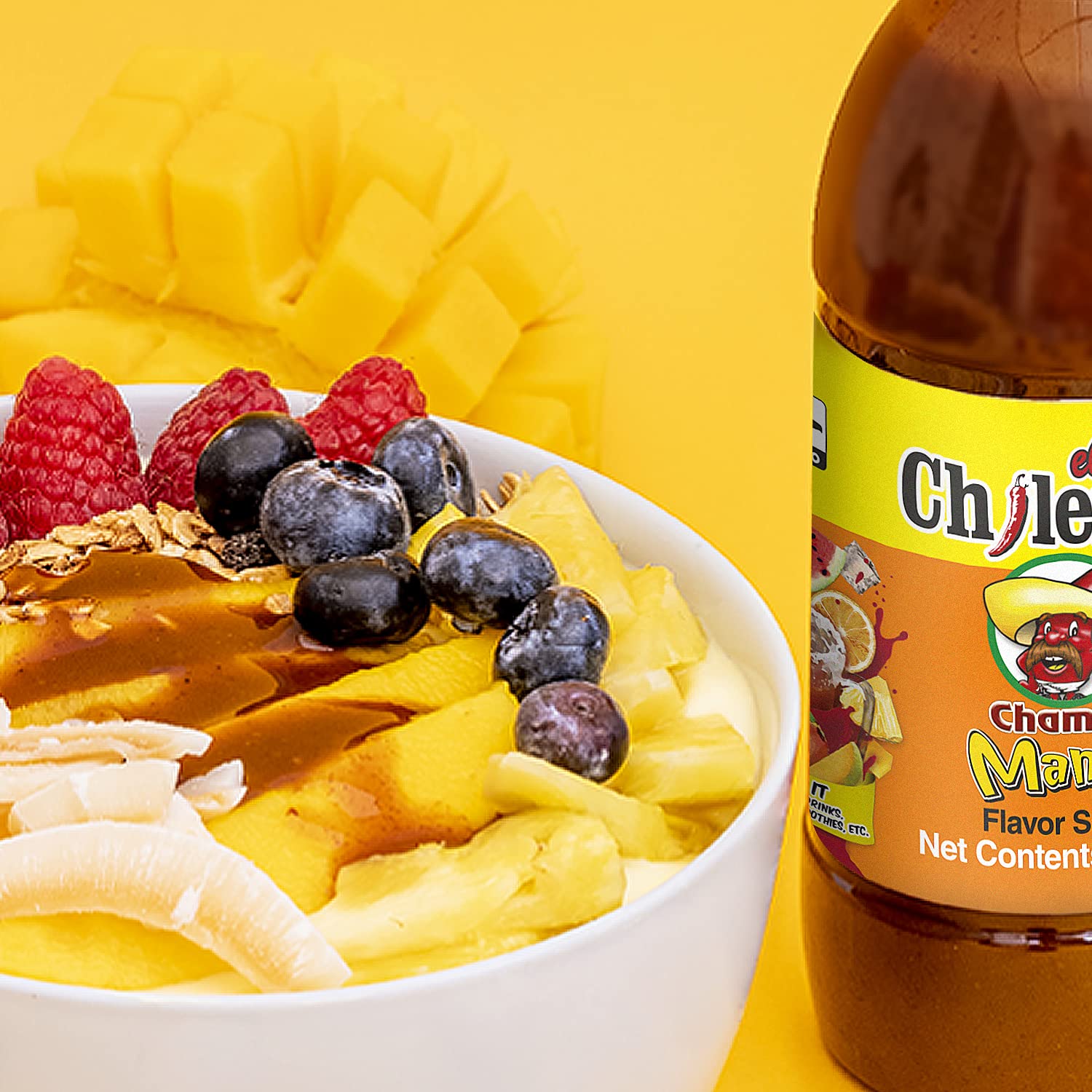 Salsa Chamoy sabor Mango, Chamoy Sauce mit Mango Geschmack - El Chilerito