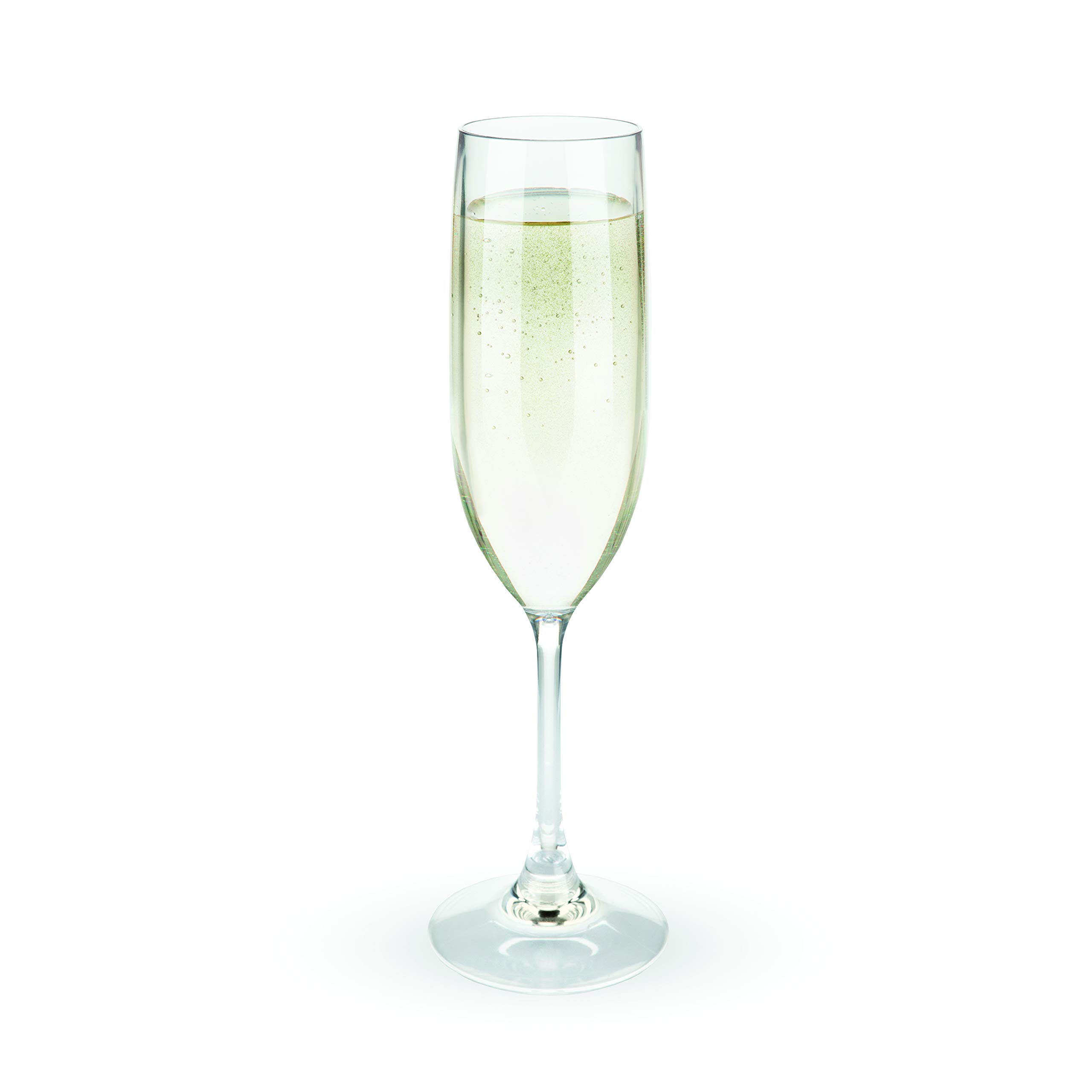 Flûte à champagne plastique incassable True pour vos pique-niques et cocktails