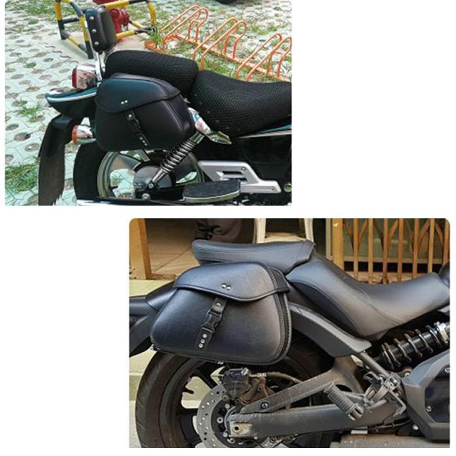 Amazon.co.jp: サイドバッグ オートバイサドルバッグサイド