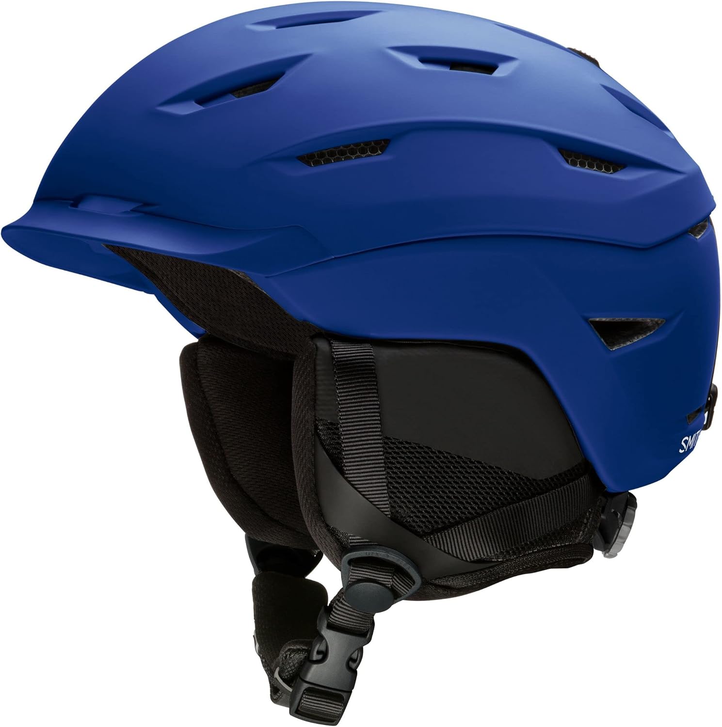 SMITH Unisex Level MIPS Round Contour Fit Snow Sport Helmet Matte Klein Blue Medium