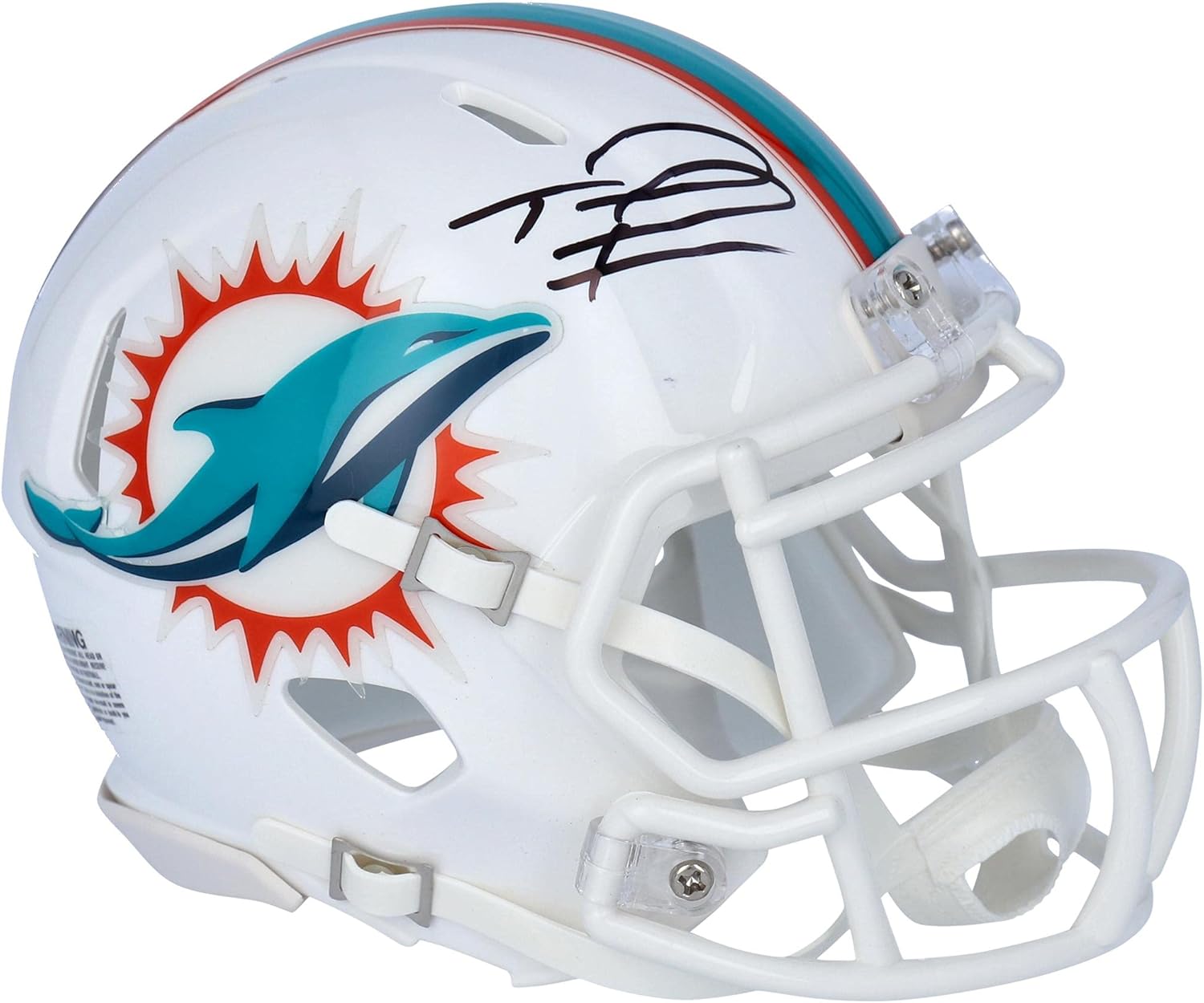 Tua Tagovailoa Miami Dolphins Autographed Riddell Speed Mini Helmet - Autographed NFL Mini Helmets