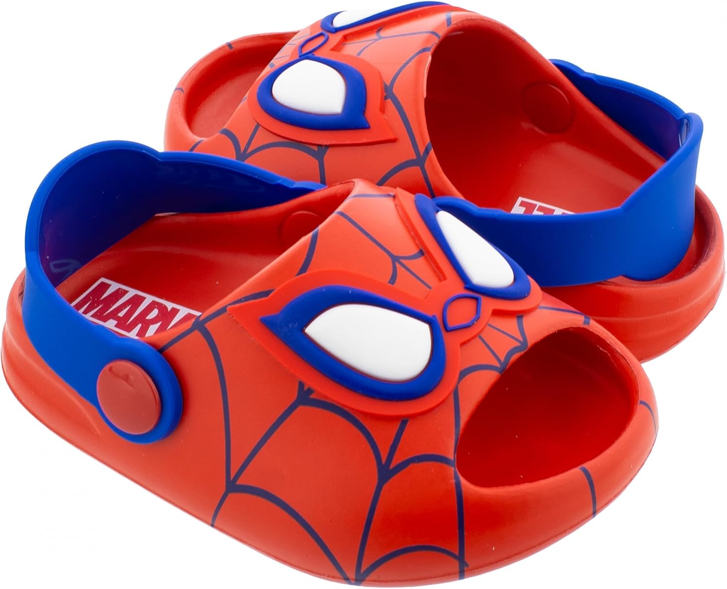Ground Up Spider-Man Open-Toed Molded Toddler Slide-in Clogs