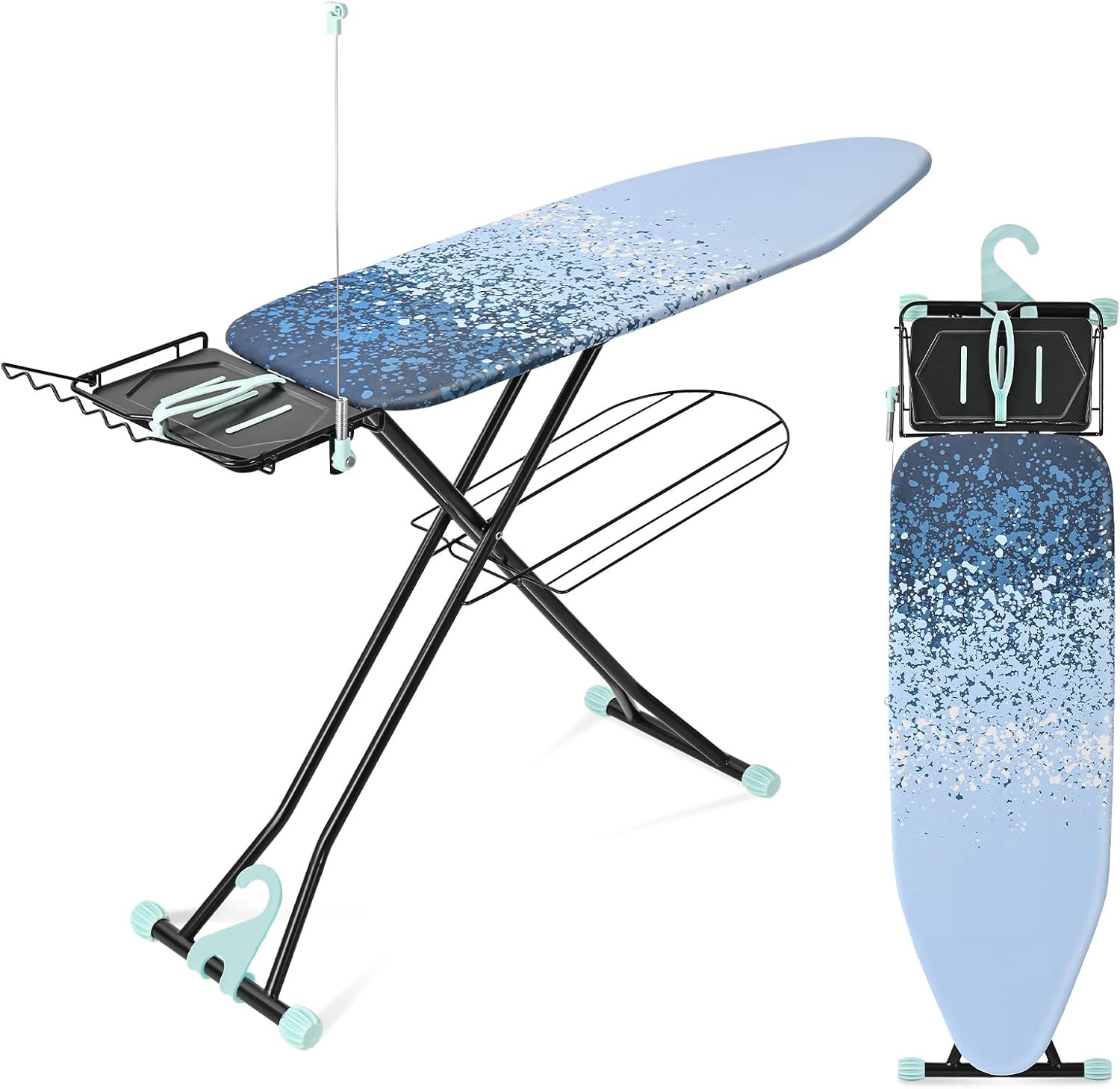 APEXCHASER Full Size Ironing Board,15x45 Metal Panel Iron