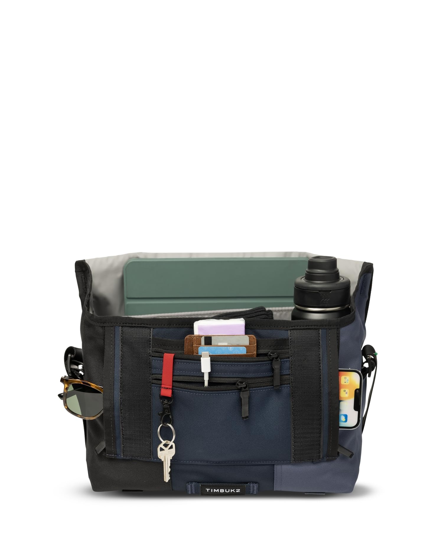 Timbuk2 Klasyczna torba kurierska – trwała, odporna na działanie wody, pasuje do laptopów o przekątnej ekranu 13", 15", 17", Monsoon, S