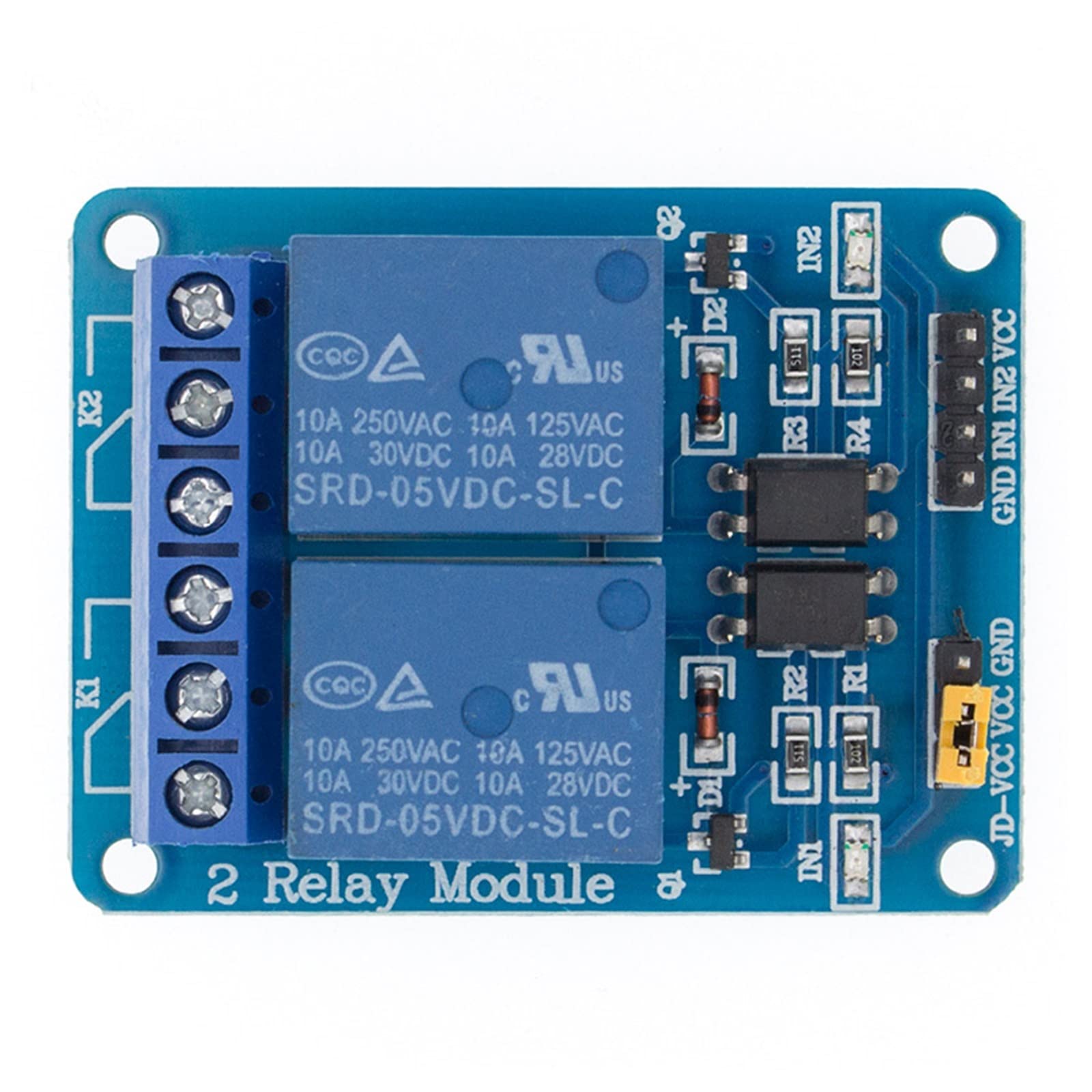 Módulo de relé 5v para domótica y automatización de luces en casa