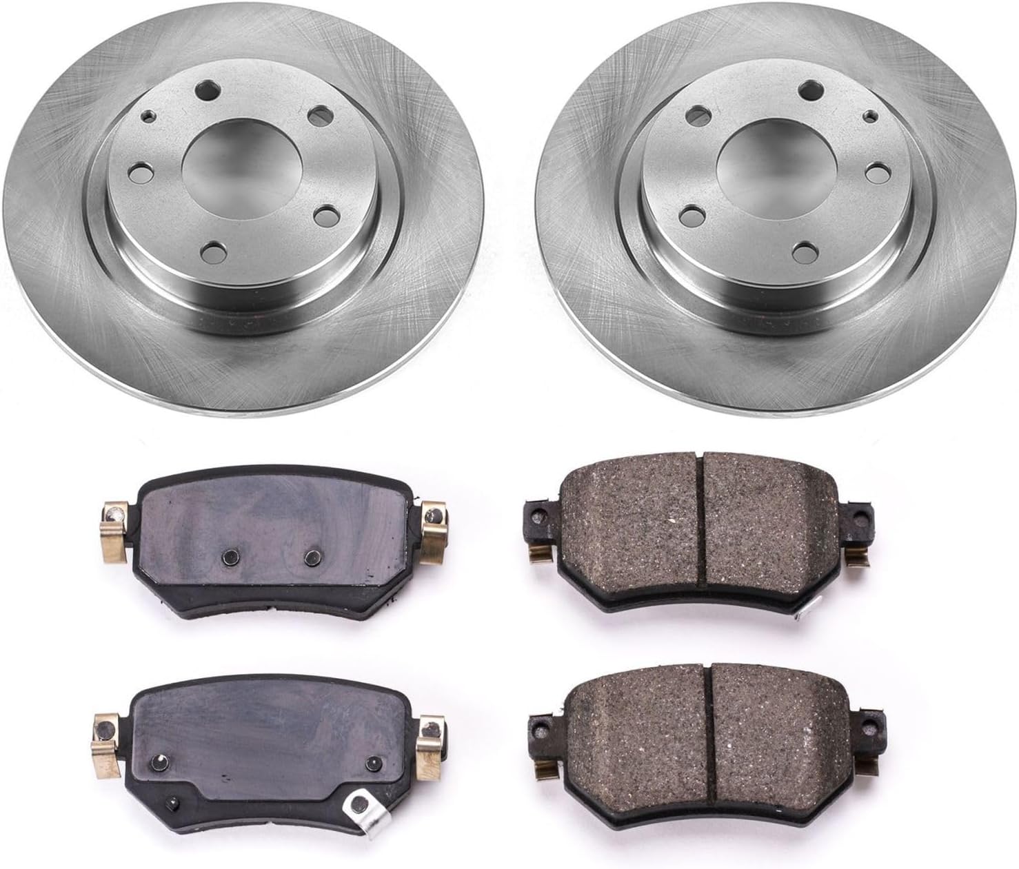 Power Stop KOE8068 Rear Stock Replacement Brake Kit For Mazda 6 2016-2021 [Model Specific]