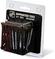 Vista 12 de Team Golf NHL - Camisetas de golf de 2-3/4 pulgadas, paquete de 50, tamaño reglamentario, colores de varios equipos