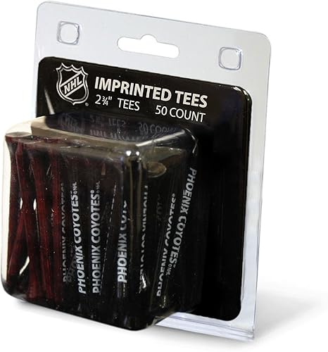 Vista 26 de Team Golf NHL - Camisetas de golf de 2-3/4 pulgadas, paquete de 50, tamaño reglamentario, colores de varios equipos