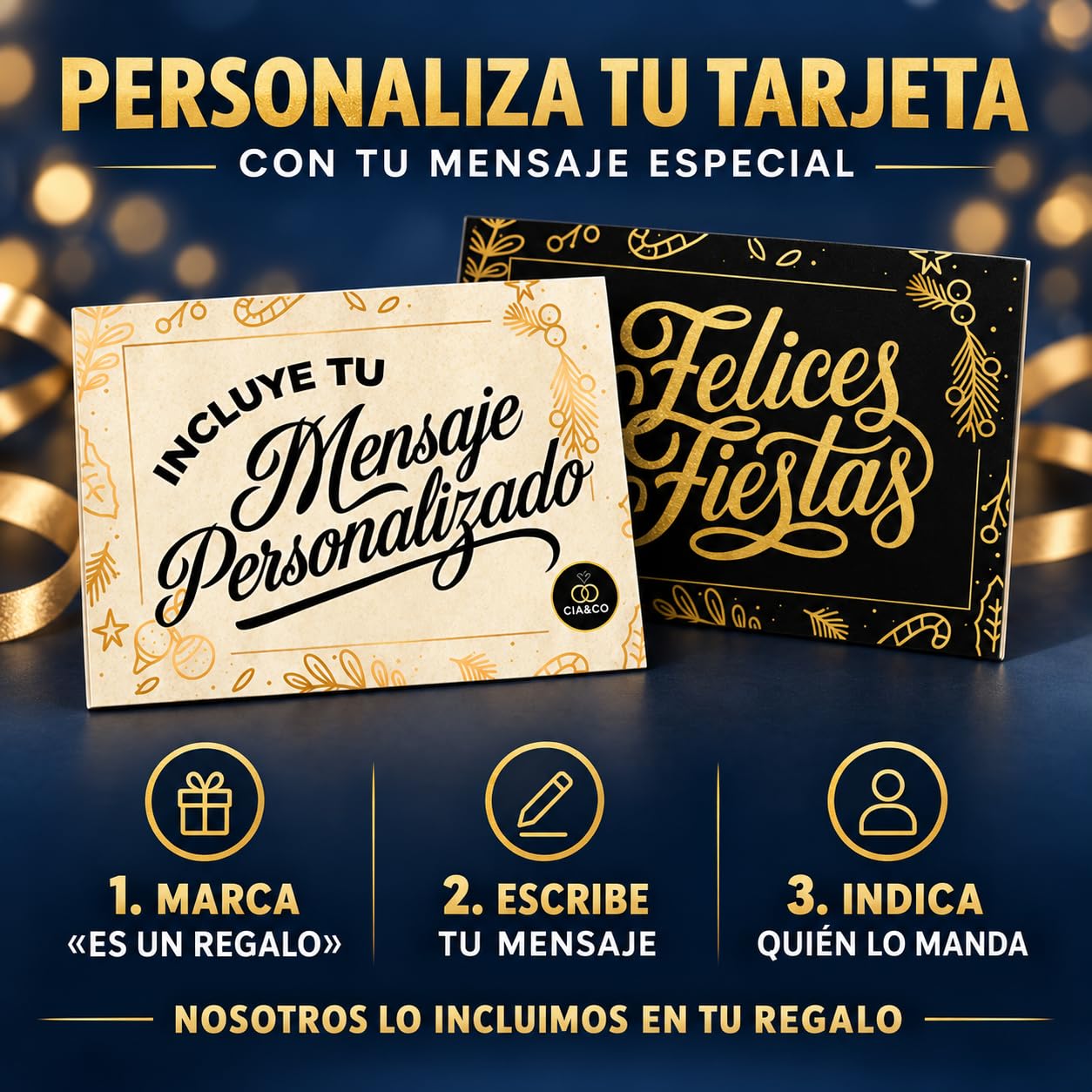 Cia&Co x Anthon Berg + Jamón Serrano - Botellitas de Chocolate Rellenas de Licor · 64 Bombones con Licor - 1 Kg + Degustación de Jamón Serrano Premium Gran Reserva + Tarjeta Personalizada