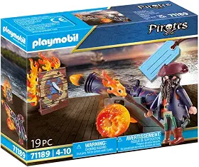 SUNNY, Playmobil, Pirata com Canhão