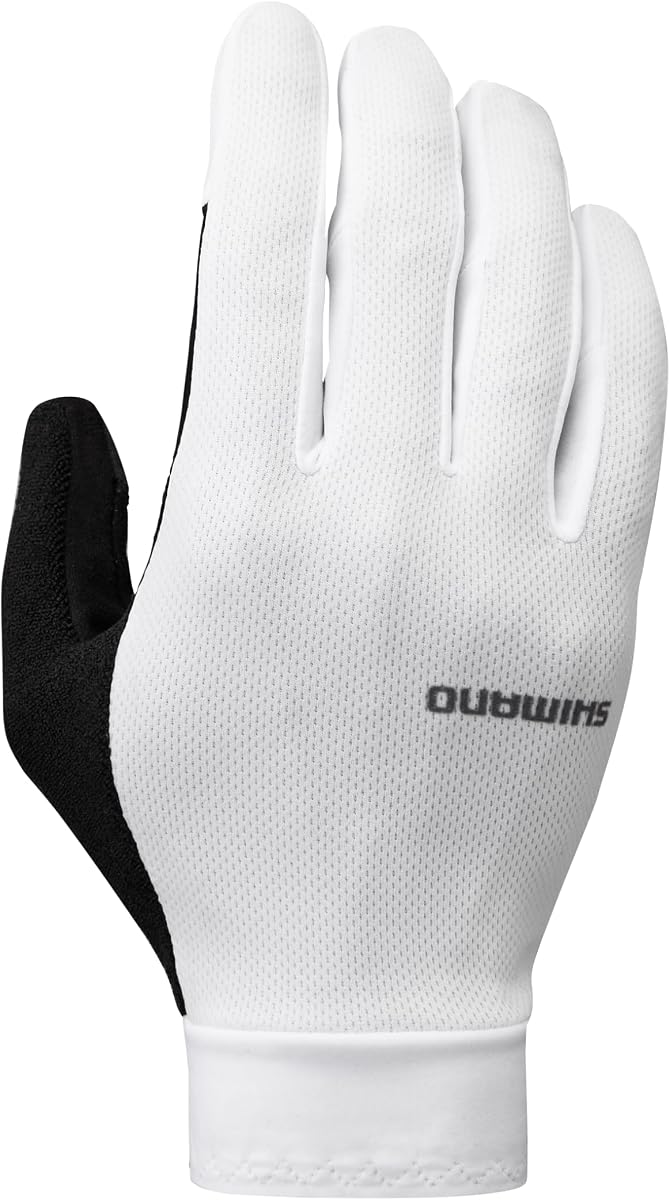 Shimano Clothing Explorer FF Gel Gloves - White M Functional Clothing for Functional Everyday Use