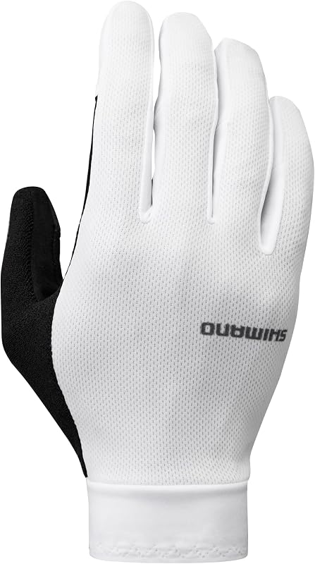 Shimano Clothing Explorer FF Gel Gloves - White M Functional Clothing for Functional Everyday Use