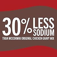 Vista 3 de McCormick 30% menos mezcla de salsa de pollo con sodio, 0.87 oz (paquete de 12)