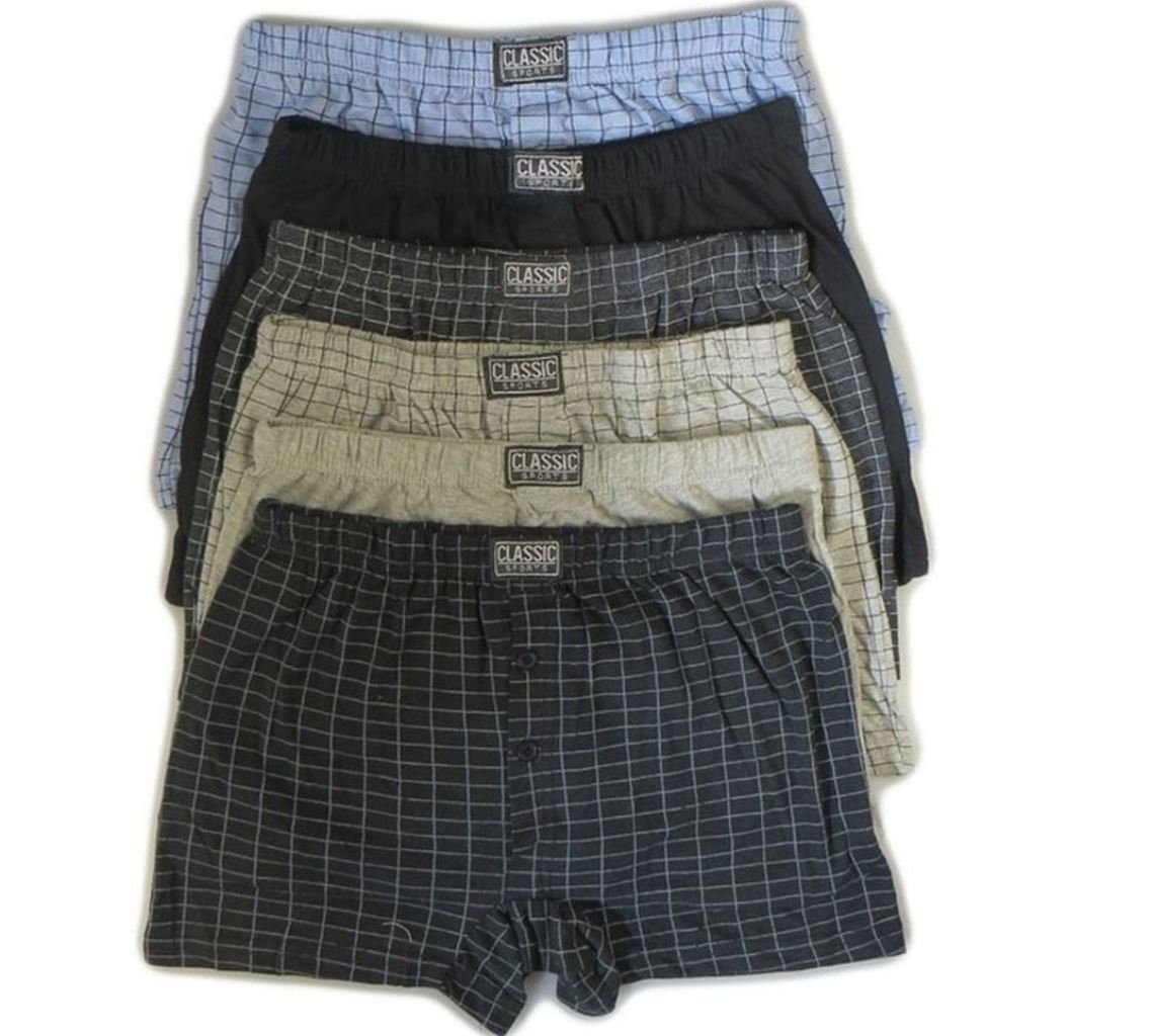 Undercover Men's Mixed 6 Pairs Boxers, 6XL (60 Inches-62 Inches),