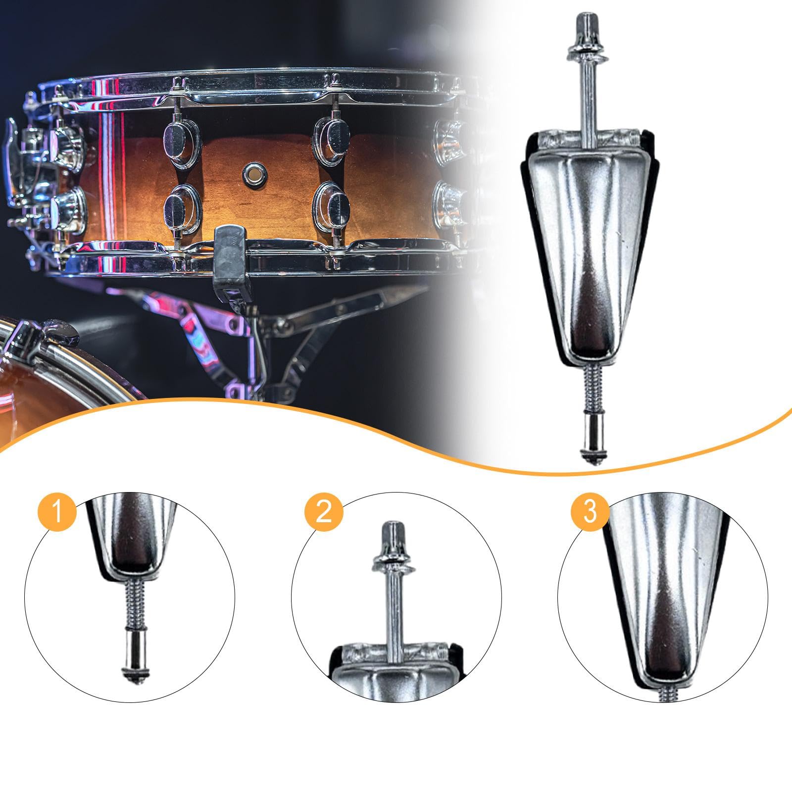 NULYLU Bass Drum Claw Hook Connecteur Pour Batterie Avec