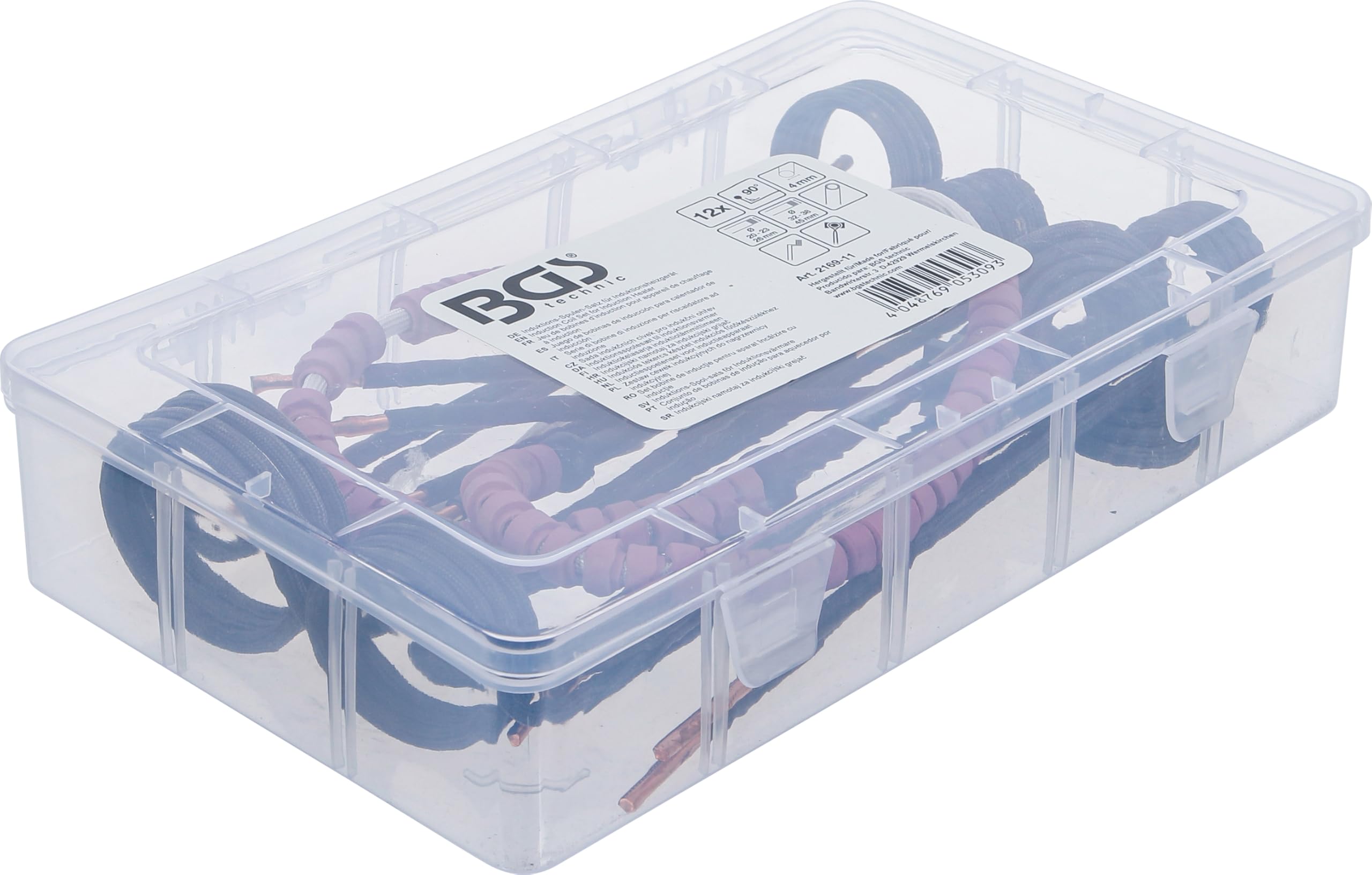 BGS 2169-11 | Jeu de bobines d’induction, pour dispositif de chauffage par induction | pour art. 2169, 3390, 3391 | 12 pièces