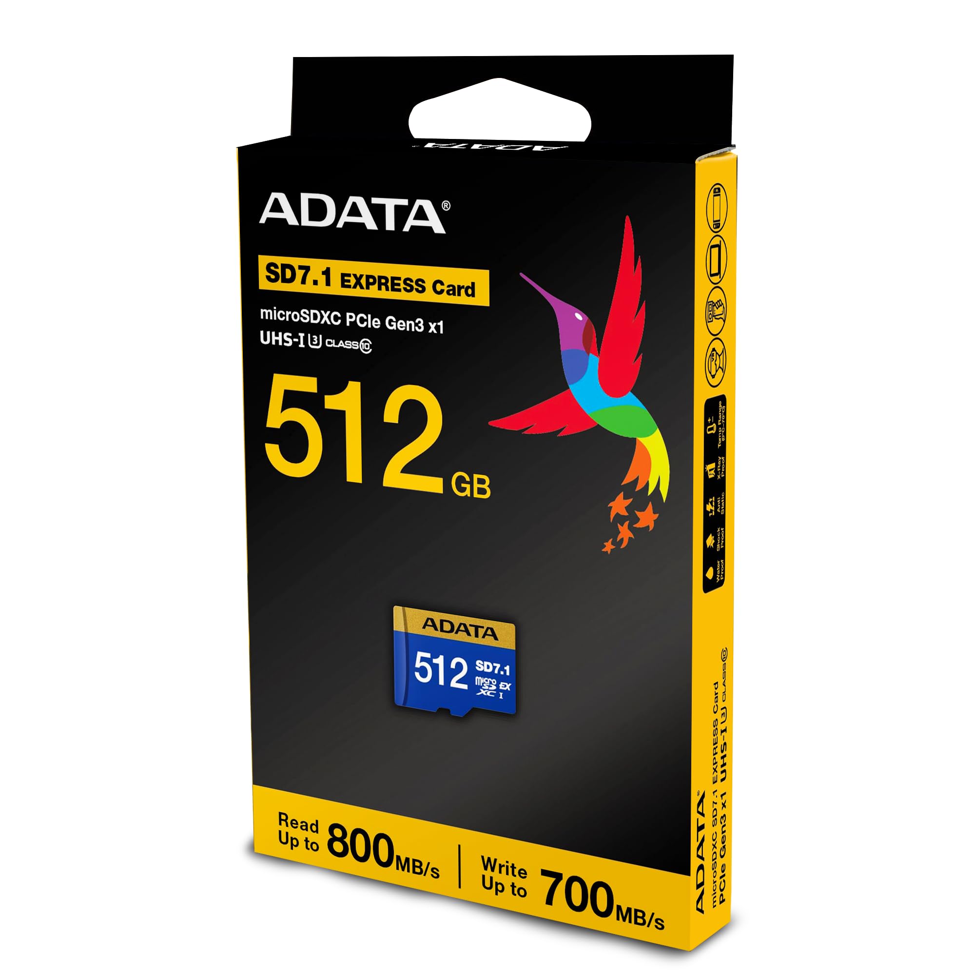 Amazon | ADATA 512GB プレミア エクストリーム MicroSDXC SD7.1