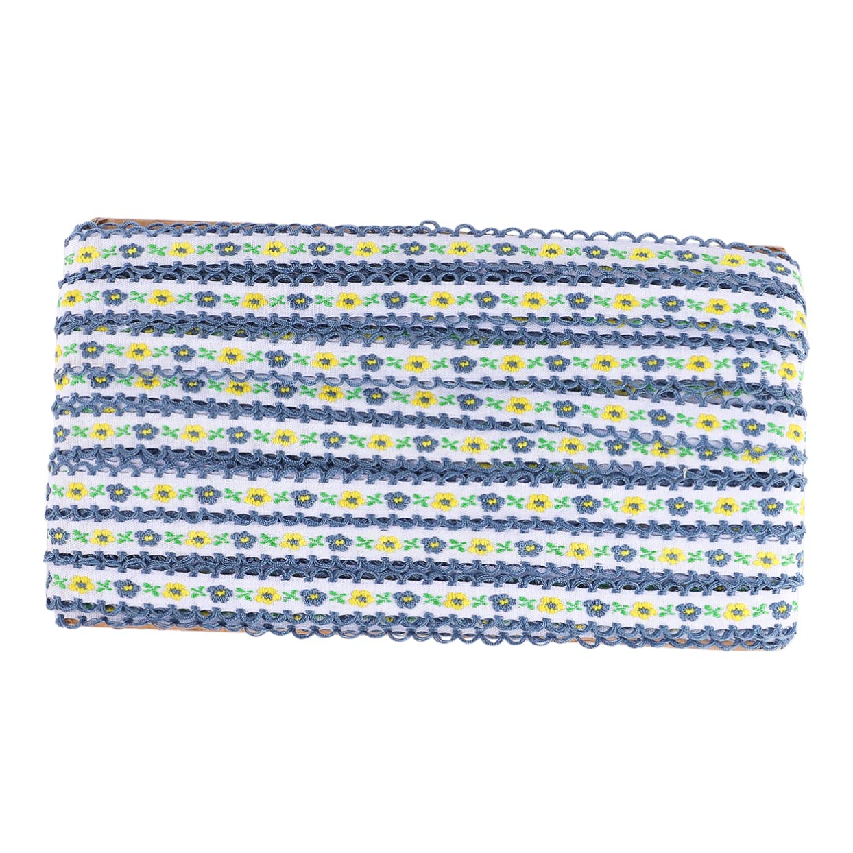 STOBOK 2piezas Cinta De Encaje Bordado De Accesorio De Costura Para Diseño Elegante y Duradero Para Vestidos y Decoración De Hogar Recorte De Encaje Bordado Versátil Yardas