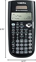 Vista 12 de Texas Instruments TI-36X Pro Ingeniería/Calculadora científica 9.7 pulgadas Negro.