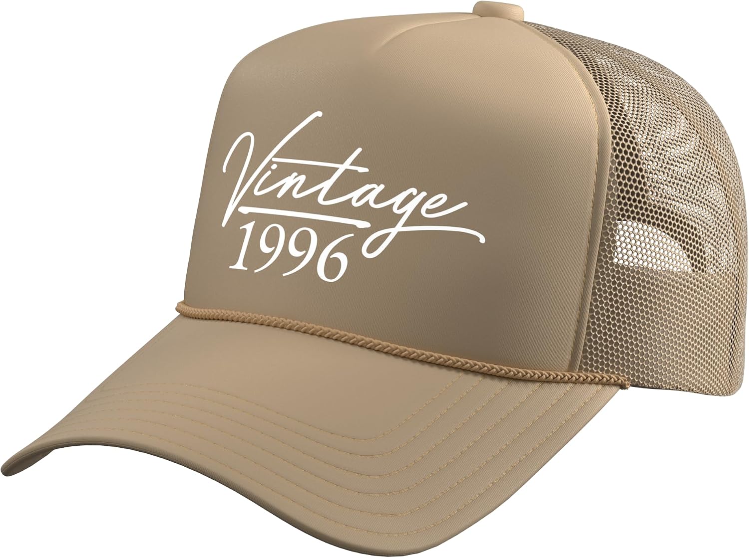 Vintage 30th Birthday Decorations Vintage 1996 30 Years Old Trucker Hat with Adjustable Mesh Back