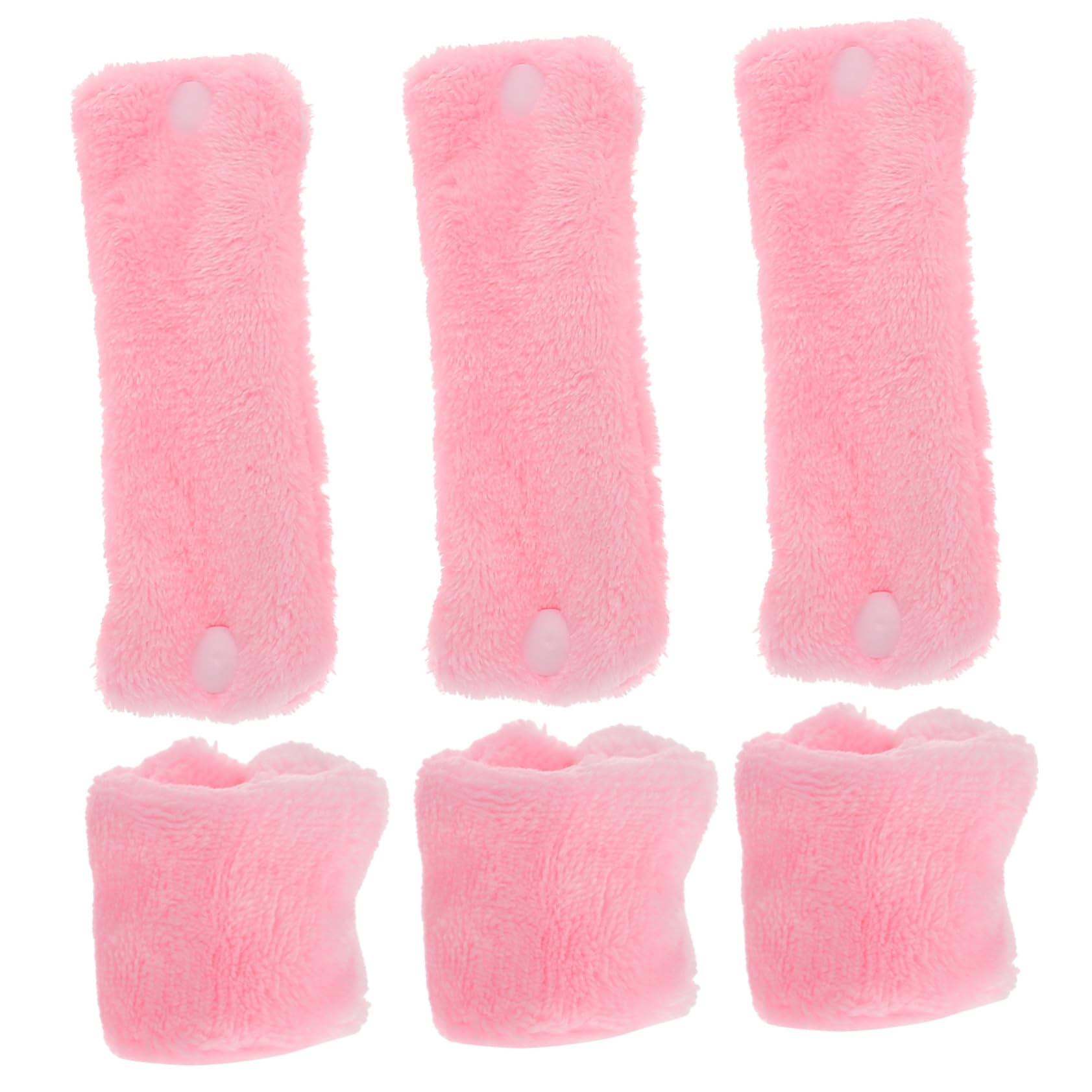 WOFASHPURET 6Pcs Coral Fleece Sleep Hair Curlers Heatless No Damage Curling Tools for Spiral Curls Comfortable and Flexible Hair Rollers for All Hair for Overnight Use