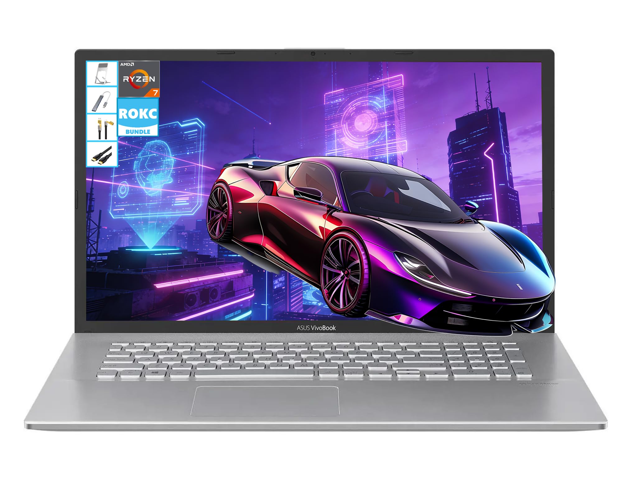 ASUS Vivobook 15 X515M With 15.6'' HD Display, Intel Celeron N4020 Processor |4GB DDR4 Ram |256GB SSD |Intel HD Graphics |Windows-11 (Slate Grey) (Upgraded)