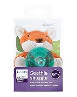 Vista 9 de Philips Avent Soothie Snuggle SCF347/08 - Soporte para chupete desmontable, 0.0 ft+, zorro, SCF347/08
