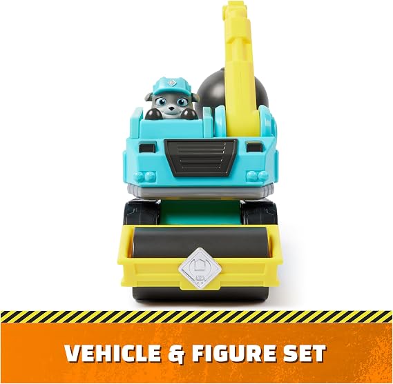 Rubble & Crew Motors Wrecking Ball Construction Toy & Action Figure | Swinging Crane Ball, Movable Construction Arm, Motor Action Figure, Roleplay Fun, Kids Toys for Boys & Girls Ages 3+