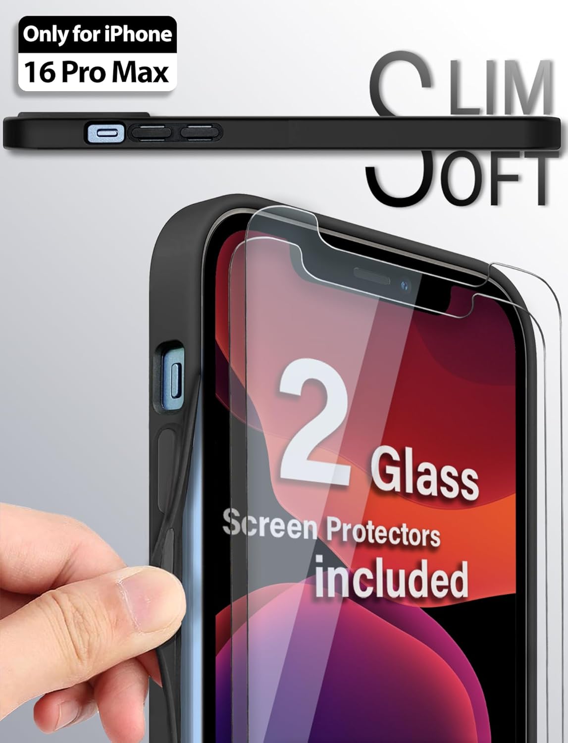 VIROMO Unbreakable Mirror Case for iPhone 16 Pro Max [2 Screen Protectors Included] [Compatible with MagSafe] Flexible Acrylic Not Glass Shockproof Slim Scratch Resistant for Women - Image 8