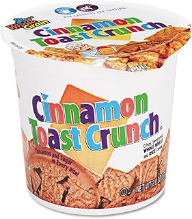 Cinnamon Toast Crunch Cereal, Single-Serve 2 oz Cup, 6/Pack