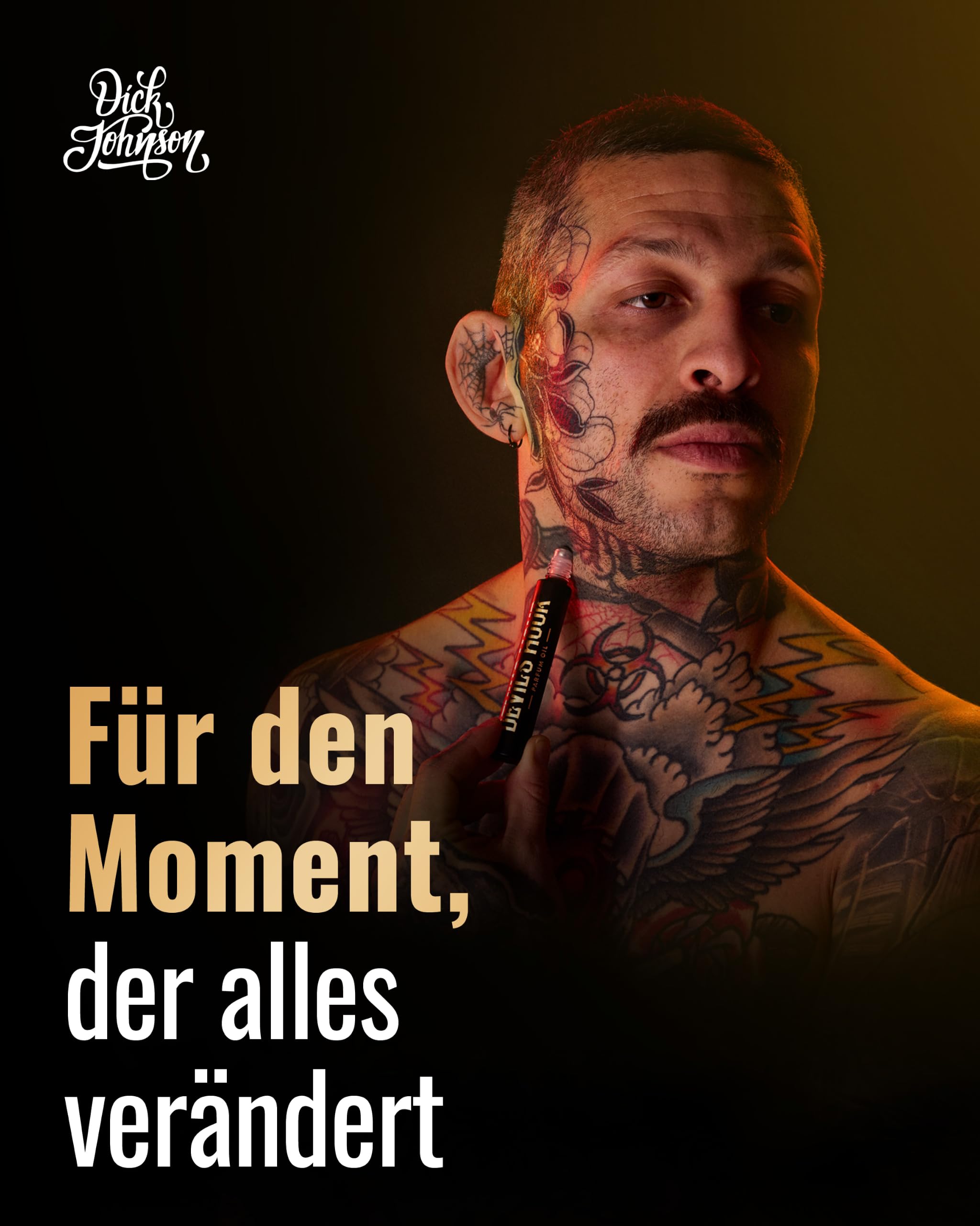 Dick Johnson Parfumkollektion Venomous Vials - Set aus 9 Exklusives Düften von Eau de Parfum bis Intense Parfum Geschenkbox mit kunstvoll designten Tarot Karten - 90 ml
