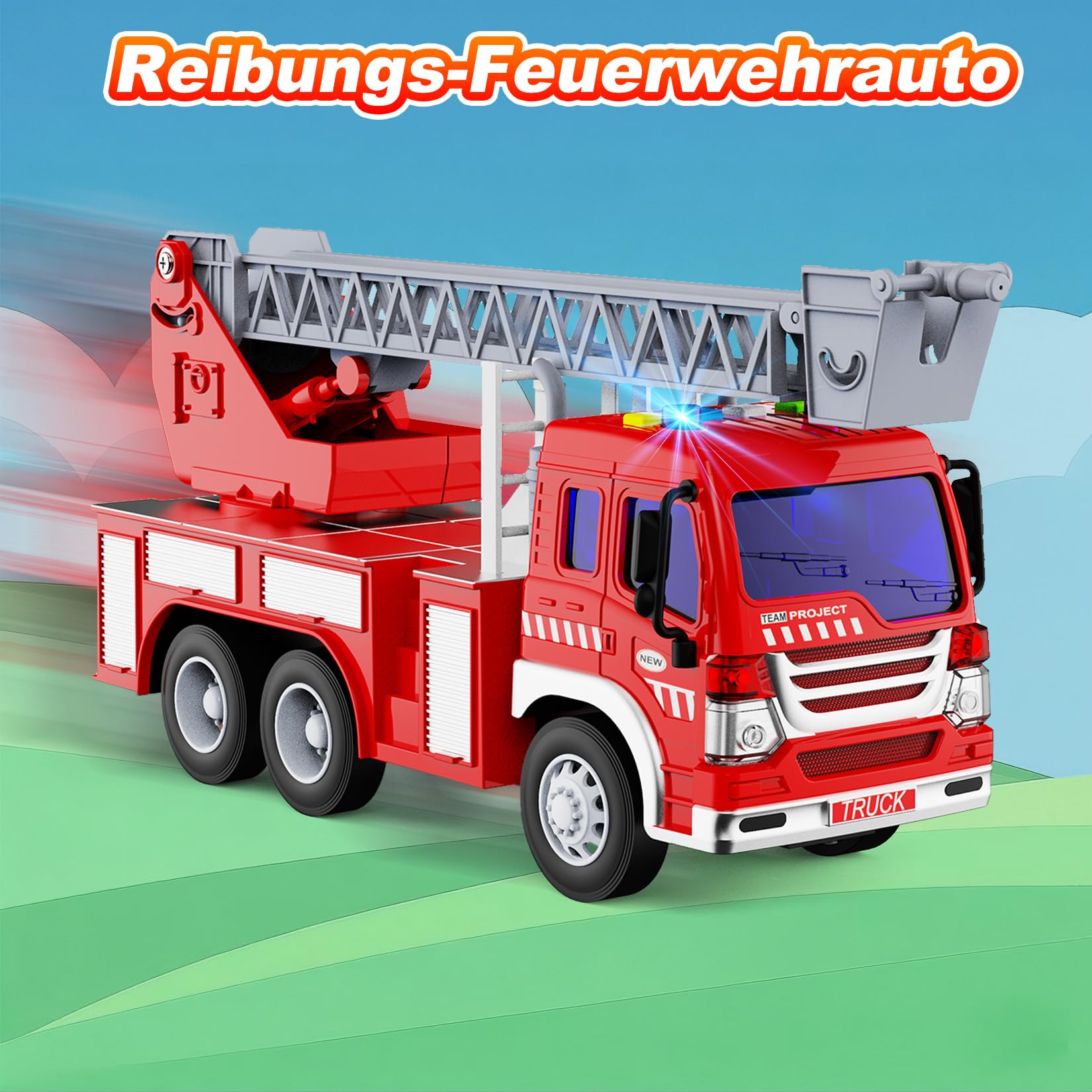 feuerwehr spielzeug kinder Feuerwehrauto Zeichnungen Für Kinder RiiRoo 12V Feuerwehrauto Video